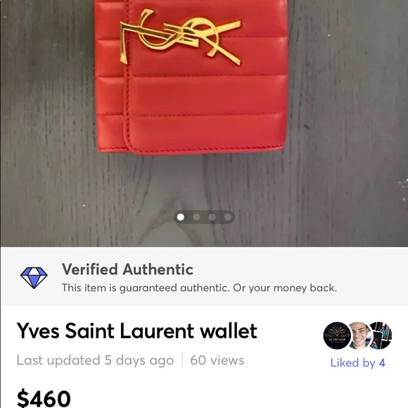 Ysl wallet Sold on Mer - Picture 7 of 9